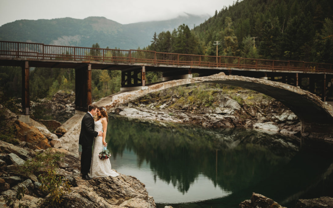 West Glacier Intimate Elopement | Danielle and Brent