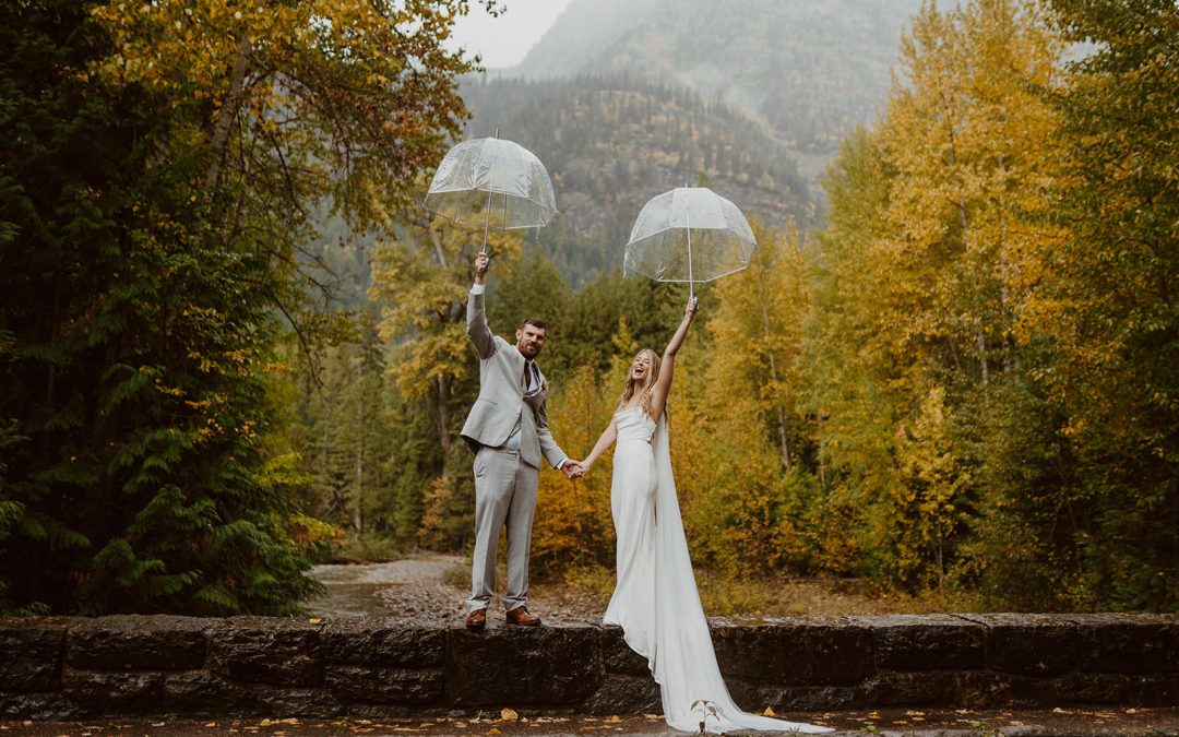 How to Prepare for Your Rainy Elopement Day