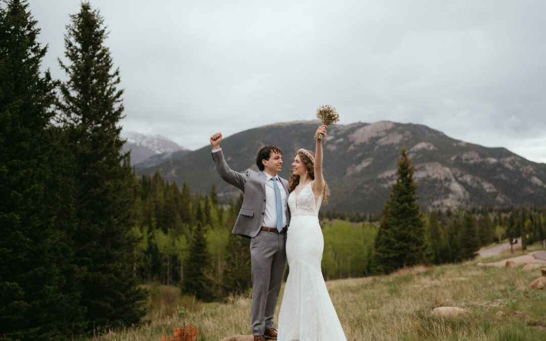 Summer Wedding in Rocky Mountain National Park